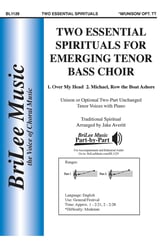 Two Essential Spirituals for Emerging Tenor-Bass Choir Unison/Two-Part choral sheet music cover